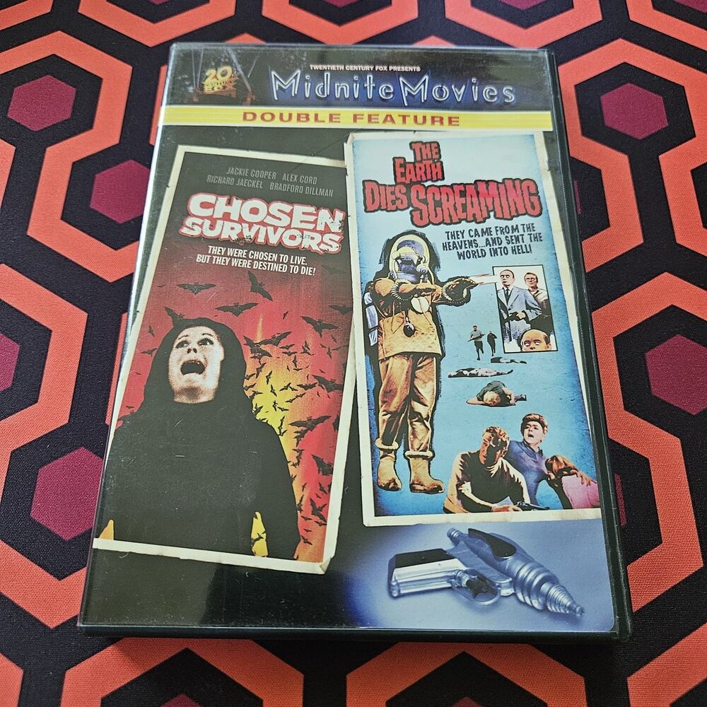 Midnite Movies Double Feature Chosen Survivors/The Earth Dies Screaming DVD Cult